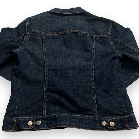 J.Crew Classic Denim Jean Jacket, Size Small - Picture 2 of 3